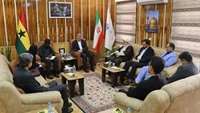 دیدار سفیر غنا در ایران با استاندار سمنان