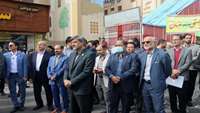 حضور پرشور خانواده دانشگاه علوم پزشکی استان سمنان در راهپیمایی روز ملی مبارزه با استکبار جهانی و حمایت از مردم مظلوم غزه